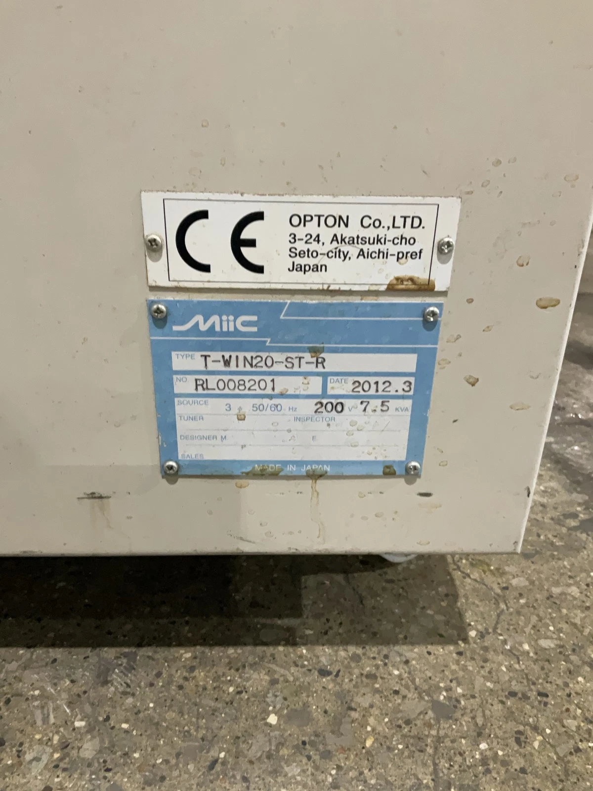 KAWASAKI FS045N-C Robot with D220-F001 Controller & MiiC T-WIN20-ST-R USED - Image 12