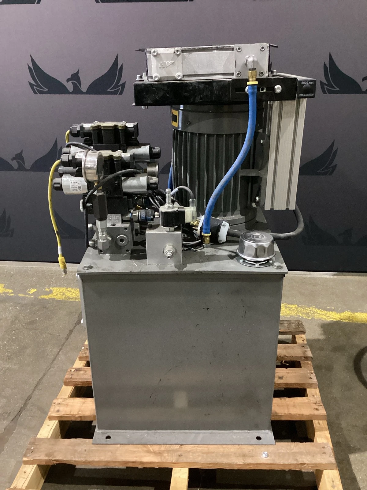 Bond Fluidaire BPU-102512-1 5 HP Hydraulic Power Unit USED - Image 2