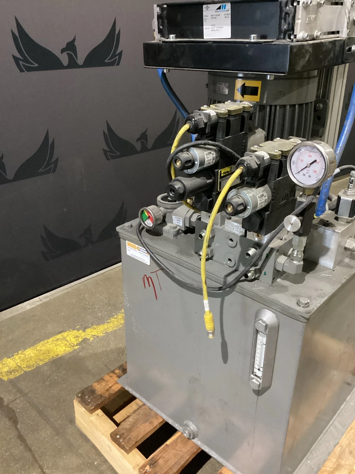 Bond Fluidaire BPU-102512-1 5 HP Hydraulic Power Unit USED - Image 3