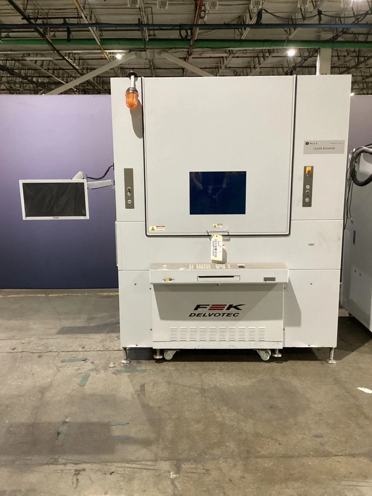 F&K DELVOTEC M17LSB Ultrasonic Laser Wire Bonder With Control Cabinet USED - Image 3