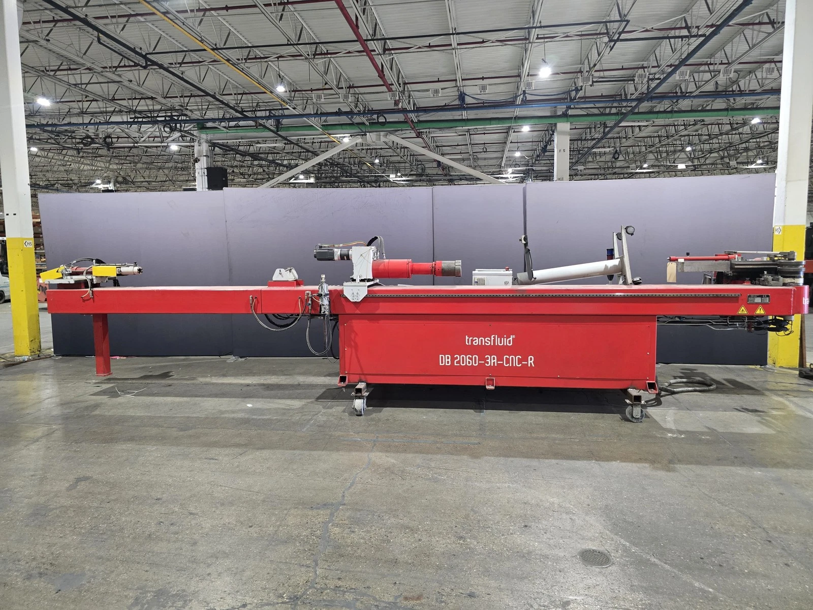 TRANSFLUID DB 2060-3A CNC-R CNC Tube & Pipe Bending Machine 20-60mm USED - Image 10