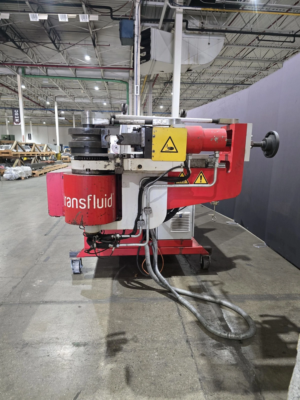 TRANSFLUID DB 2060-3A CNC-R CNC Tube & Pipe Bending Machine 20-60mm USED - Image 22