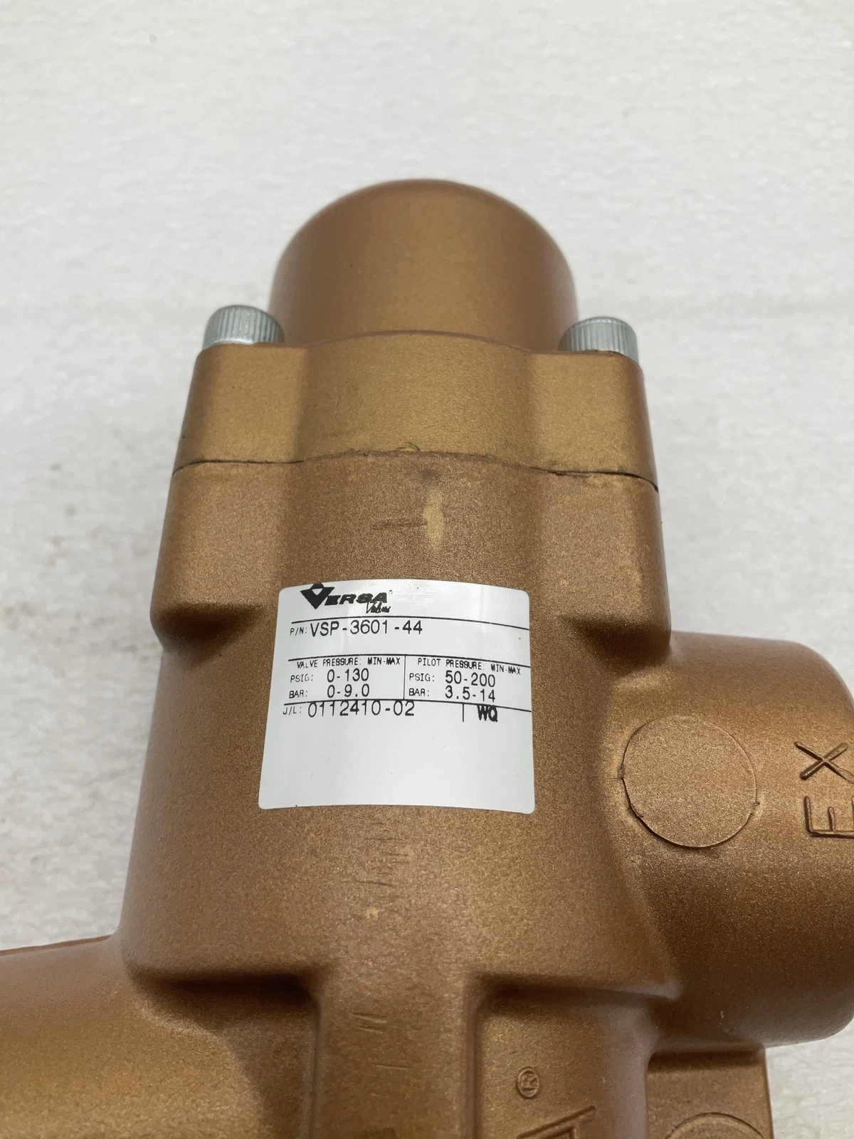 VERSA VSP-3601-44 Three-Way Pneumatic Valve NEW - Image 6