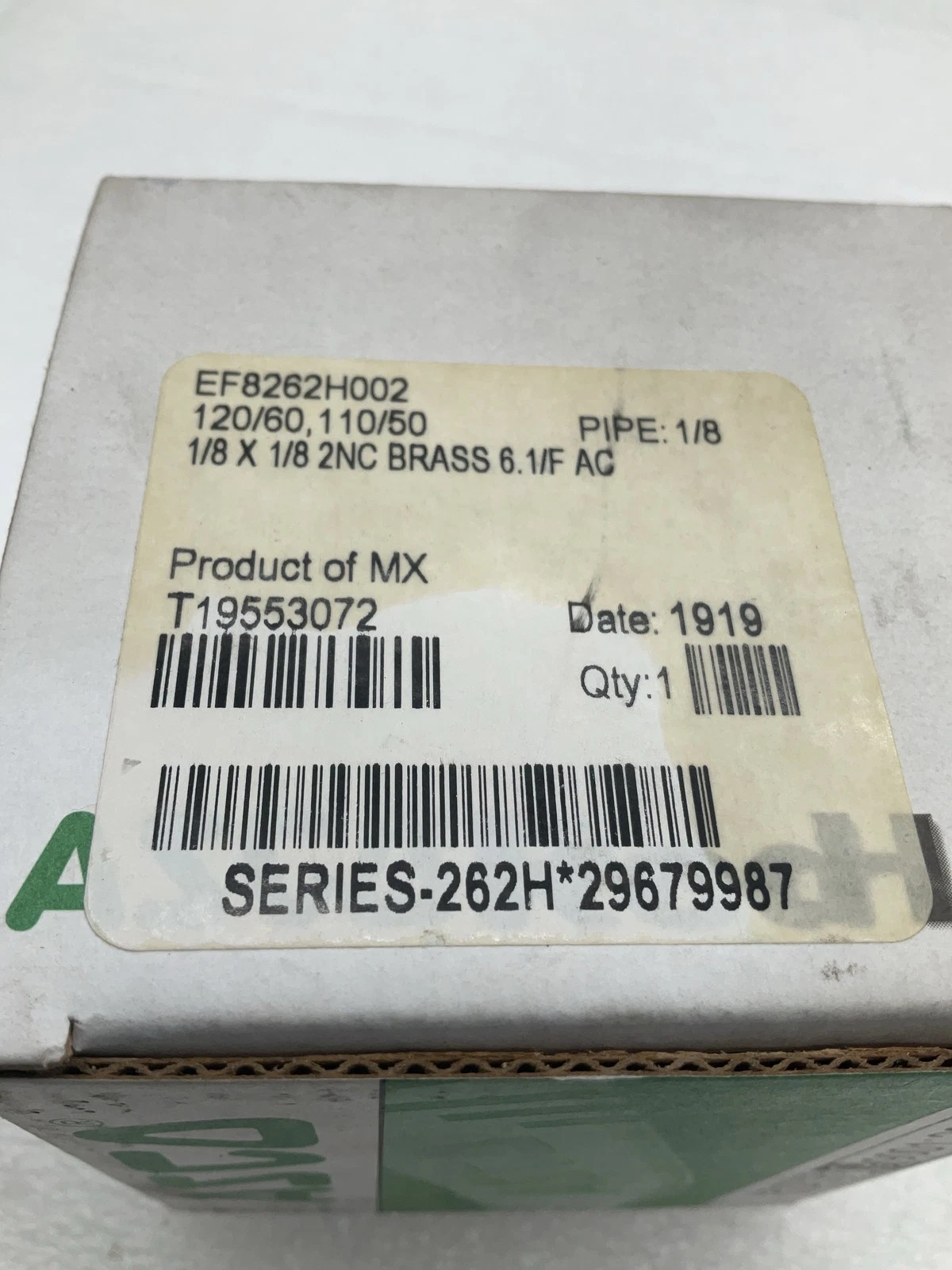 ASCO EF8262H002 1/8 NPT 2-Way Normally Closed Solenoid Valve NEW - Image 5