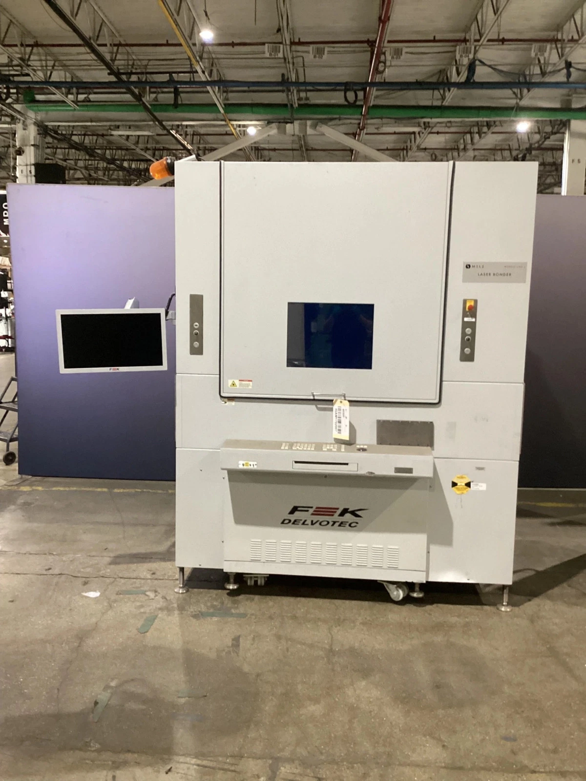 F&K DELVOTEC M17LSB Ultrasonic Laser Wire Bonder With Control Cabinet USED - Image 8