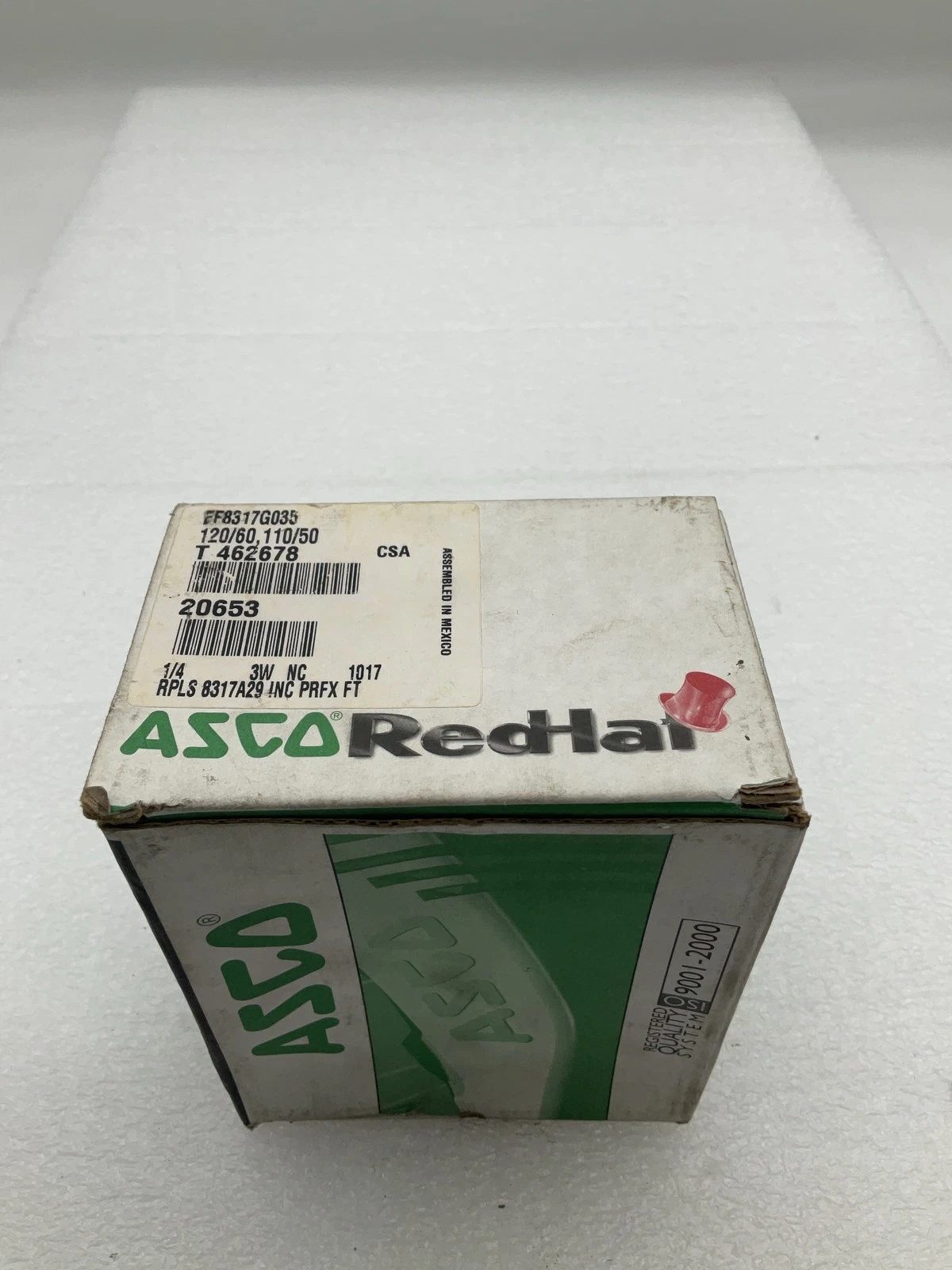 ASCO EF8317G035 1/4 NPT 3-Way Normally Closed Solenoid Valve NEW - Image 2