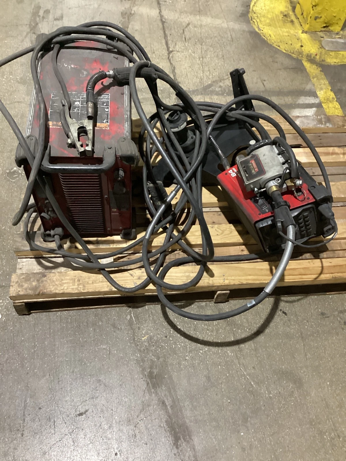 LINCOLN ELECTRIC POWER WAVE R350 With POWER FEED 84 Wire Feeder USED - Image 3