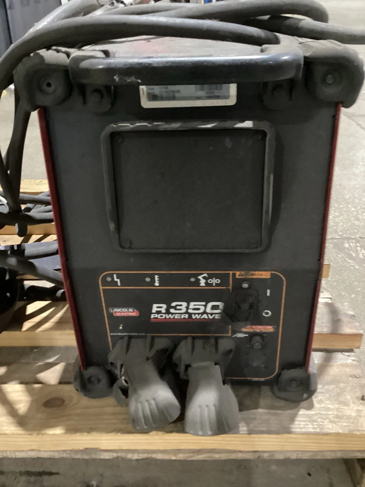 LINCOLN ELECTRIC POWER WAVE R350 With POWER FEED 84 Wire Feeder USED - Image 5