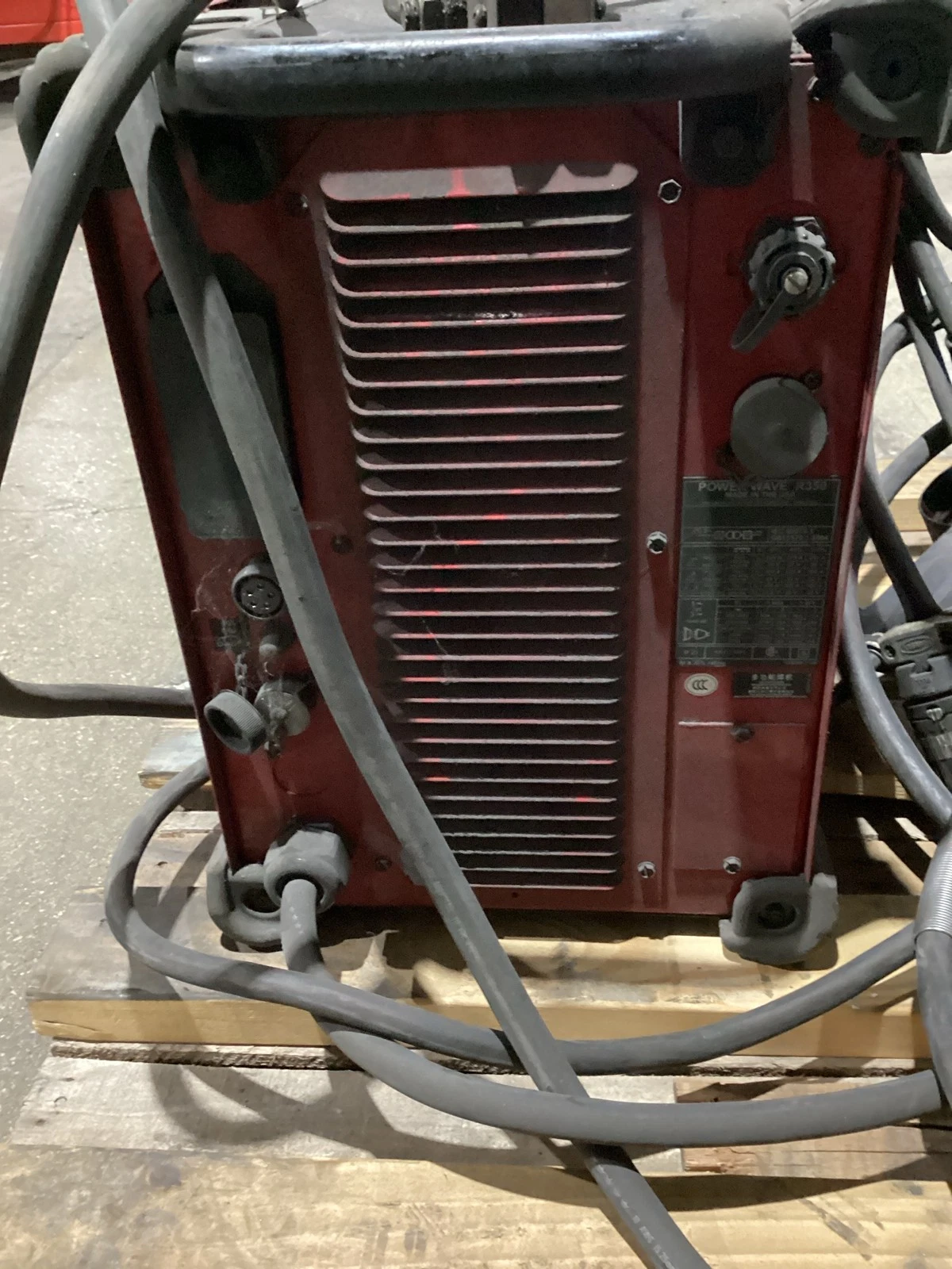 LINCOLN ELECTRIC POWER WAVE R350 With POWER FEED 84 Wire Feeder USED - Image 6