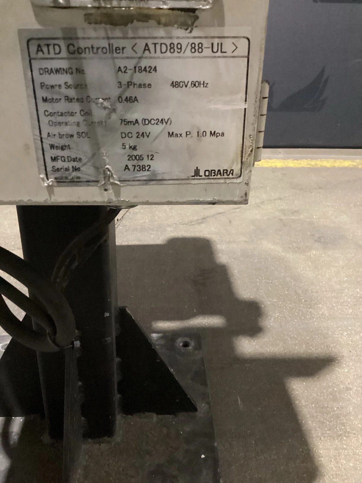 OBARA ATD-89-ULVL-A-RF-480 Auto Tip Dresser USED - Image 2