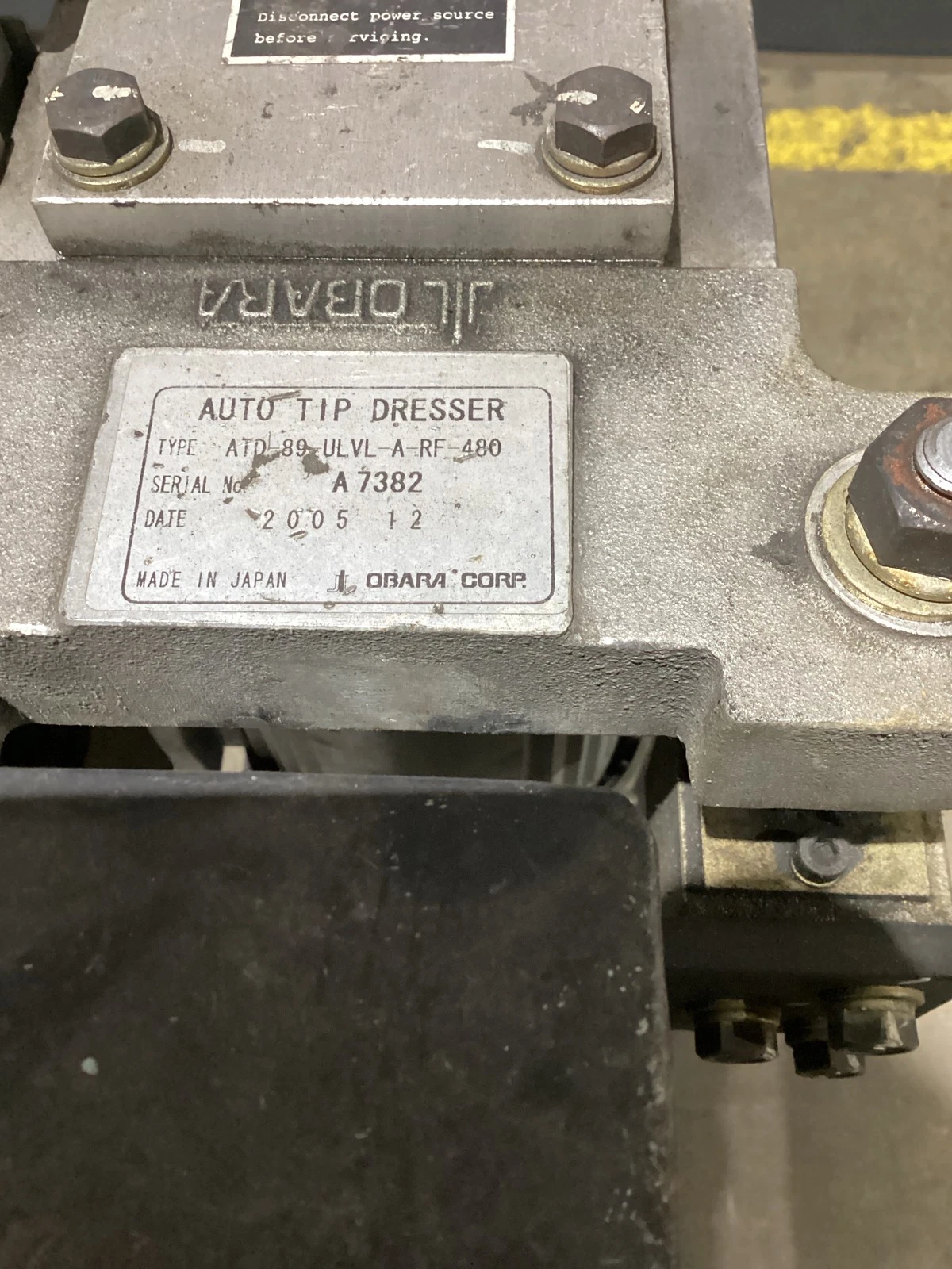 OBARA ATD-89-ULVL-A-RF-480 Auto Tip Dresser USED - Image 6