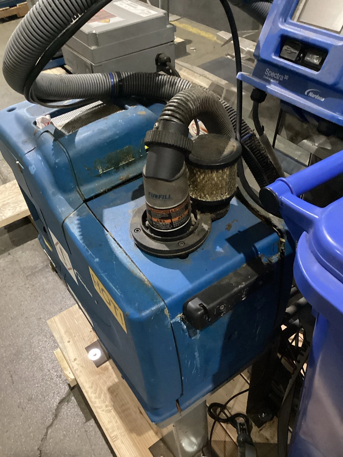 ABC Packaging Equipment Automatic Case Sealer With Nordson ProBlue 10 USED - Image 7