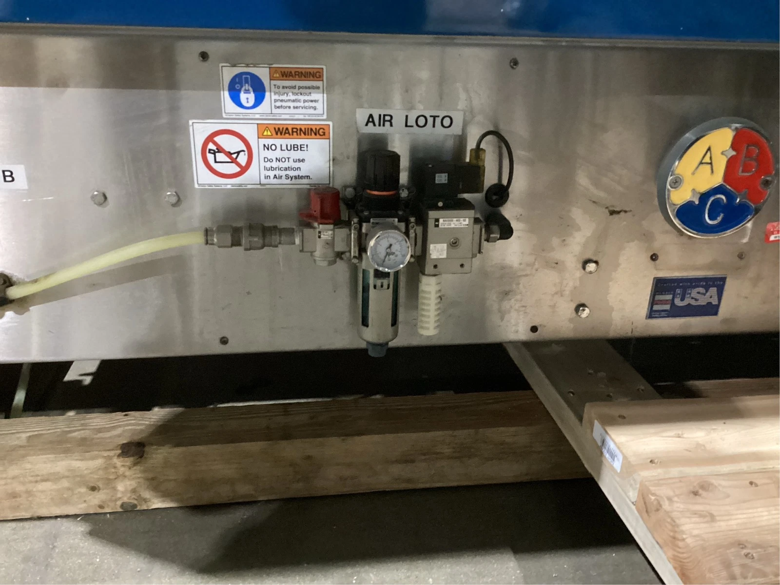 ABC Packaging Equipment Automatic Case Sealer With Nordson ProBlue 10 USED - Image 8