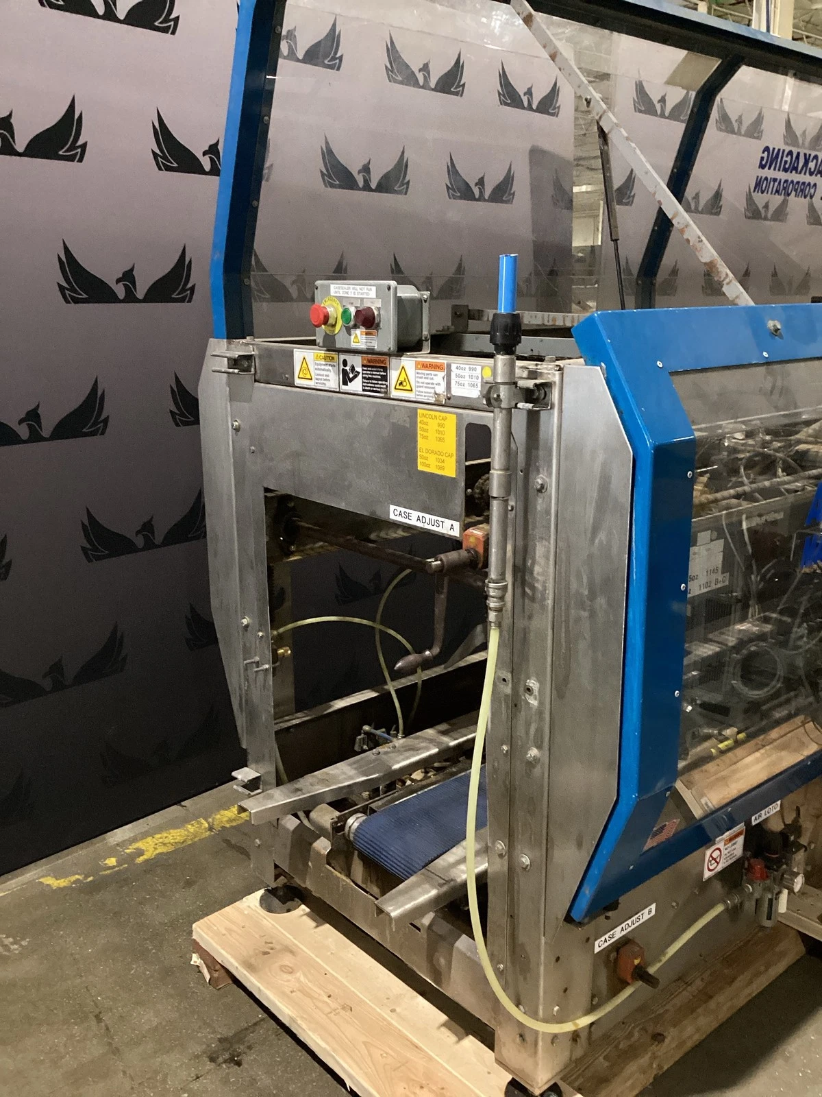 ABC Packaging Equipment Automatic Case Sealer With Nordson ProBlue 10 USED - Image 9