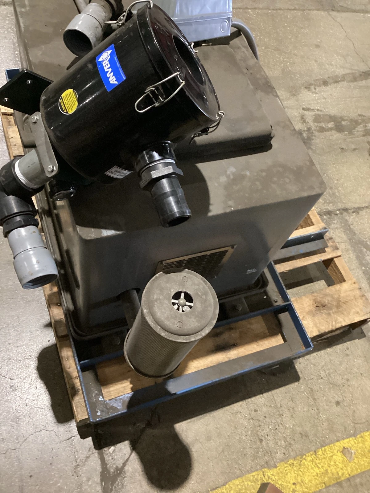 ANVER VB9HV-S Vacuum Generation System With SDE Sound Enclosure USED - Image 4