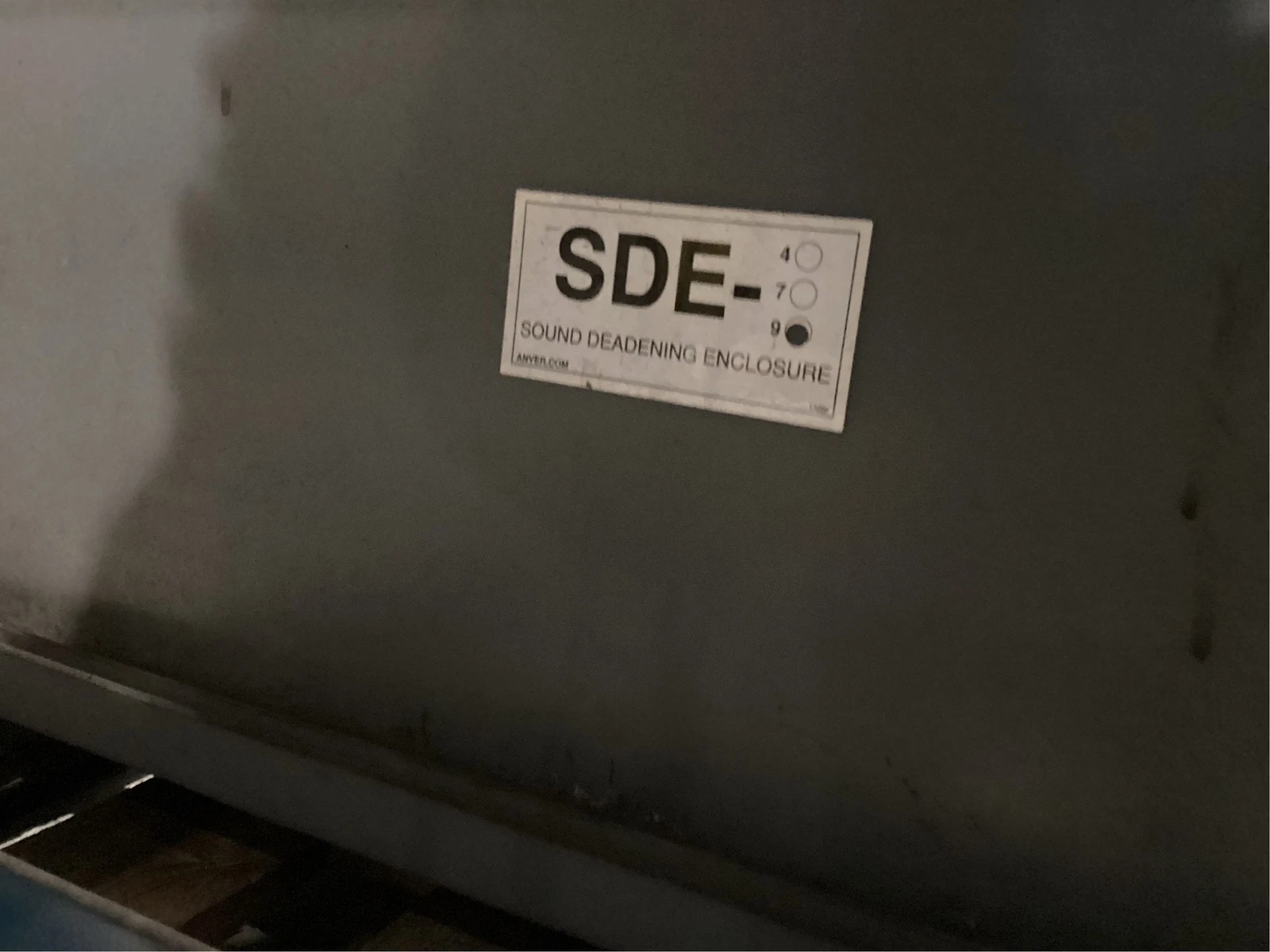 ANVER VB9HV-S Vacuum Generation System With SDE-9 Sound Deadening Enclosure USED - Image 5